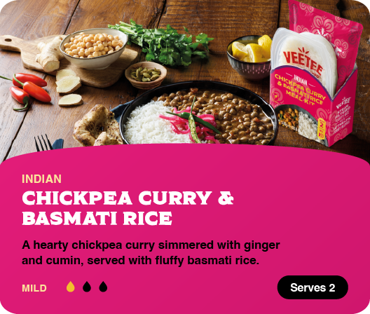 Chickpea Curry & Basmati Rice